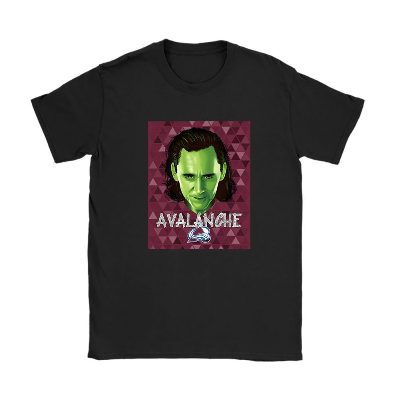 Loki NHL Colorado Avalanche Unisex T-Shirt Cotton Tee TAT11842