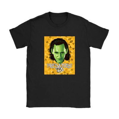 Loki NHL Nashville Predators Unisex T-Shirt Cotton Tee TAT11908