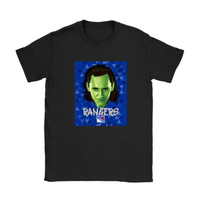 Loki NHL New York Rangers Unisex T-Shirt Cotton Tee TAT11909