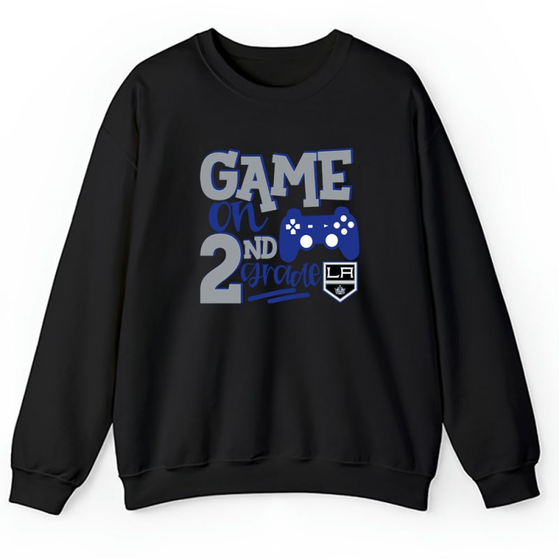 Los Angeles Kings X Game On X Schools Back X Custom Number Unisex Hoodie TAH10712