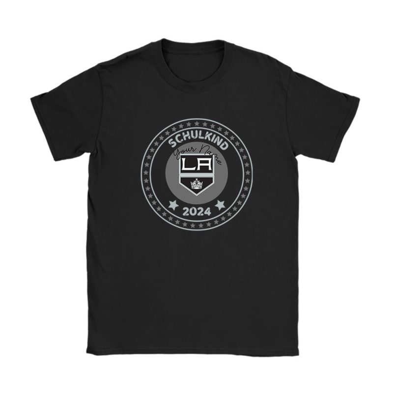 Los Angeles Kings X Welcome Back To School Custom Name Unisex T-Shirt Cotton Tee TAT11259