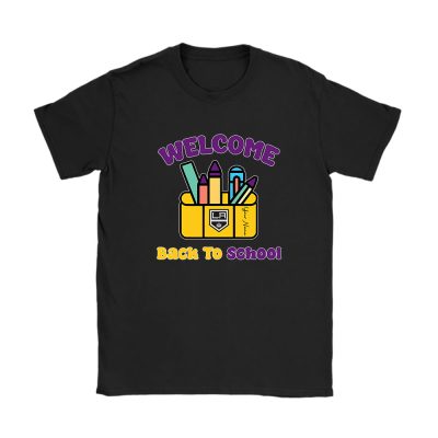 Los Angeles Kings X Welcome Back To School X Custom Name Unisex T-Shirt Cotton Tee TAT10713