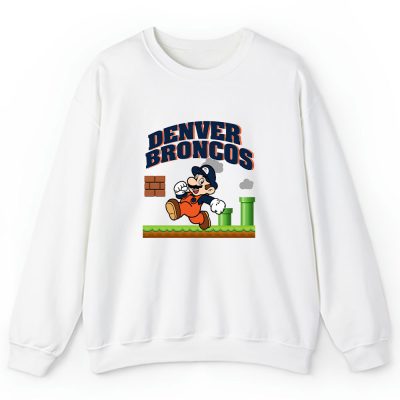 Mario X Denver Broncos Team NFL American Football Unisex Sweatshirt TAS8585