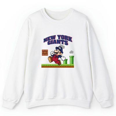 Mario X New York Giants Team NFL American Football Unisex Sweatshirt TAS8599