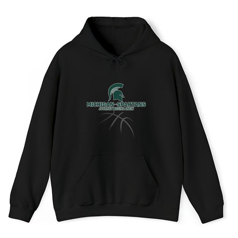 Michigan State University Spartans X Schools Back X Journey Begins Anew Unisex Hoodie TAH10751