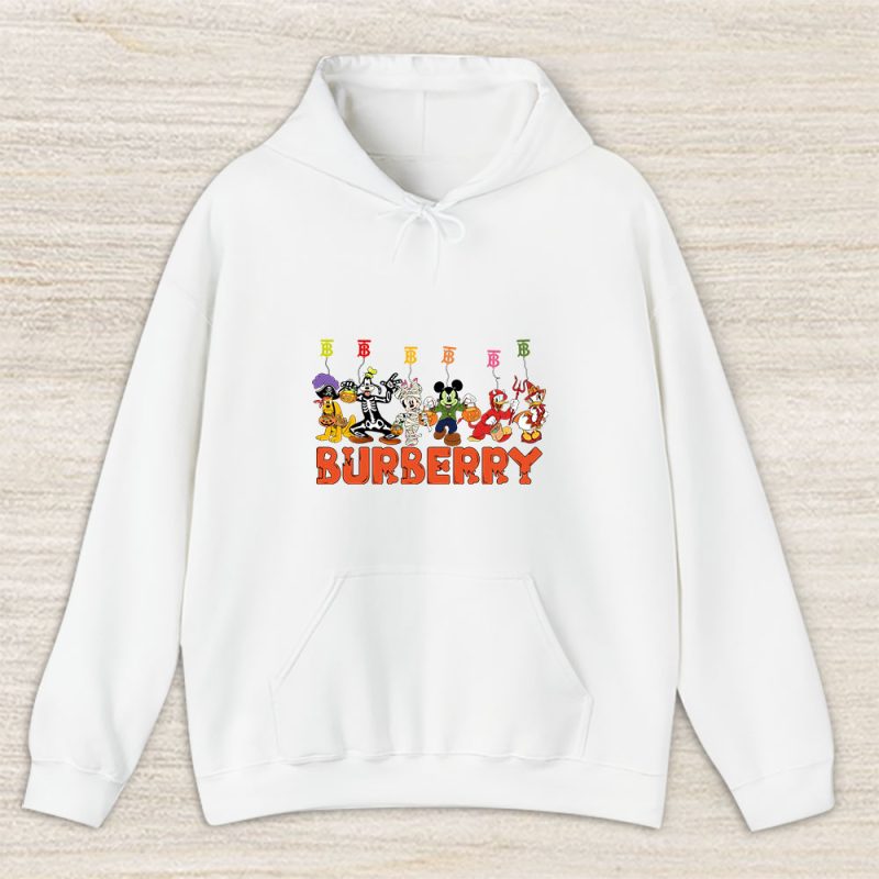 Mickey Happy Halloween Burberry Unisex Hoodie TAH9283