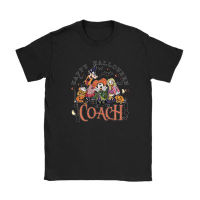 Mickey Happy Halloween Coach Unisex T-Shirt Cotton Tee TAT9286