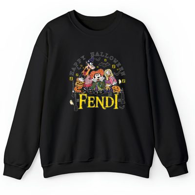 Mickey Happy Halloween Fendi Unisex Sweatshirt TAS9290