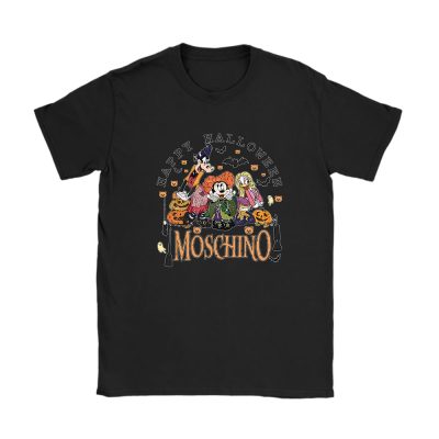 Mickey Happy Halloween Moschino Unisex T-Shirt Cotton Tee TAT9295