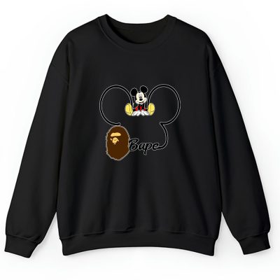 Mickey Mouse Bape Unisex Sweatshirt TAS8238