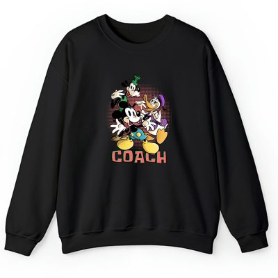 Mickey Mouse Donald Duck Goofy Coach Unisex Sweatshirt TAS8258