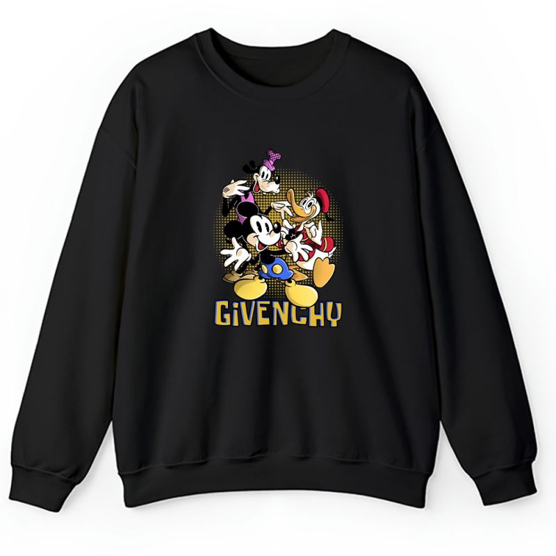 Mickey Mouse Donald Duck Goofy Givenchy Unisex Sweatshirt TAS8261