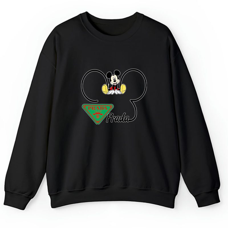 Mickey Mouse Prada Unisex Sweatshirt TAS8306