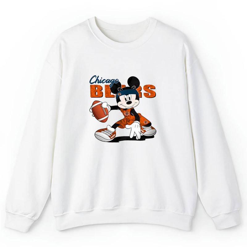 Mickey Mouse X Chicago Bears Team NFL American Football Unisex Sweatshirt TAS8628