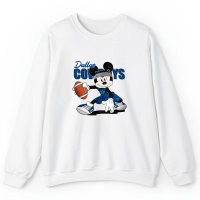 Mickey Mouse X Dallas Cowboys Team NFL American Football Unisex Sweatshirt TAS8629
