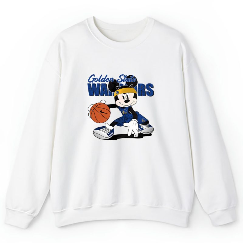 Mickey Mouse X Golden State Warriors Team NBA Basketball Fan Unisex Sweatshirt TAS8617