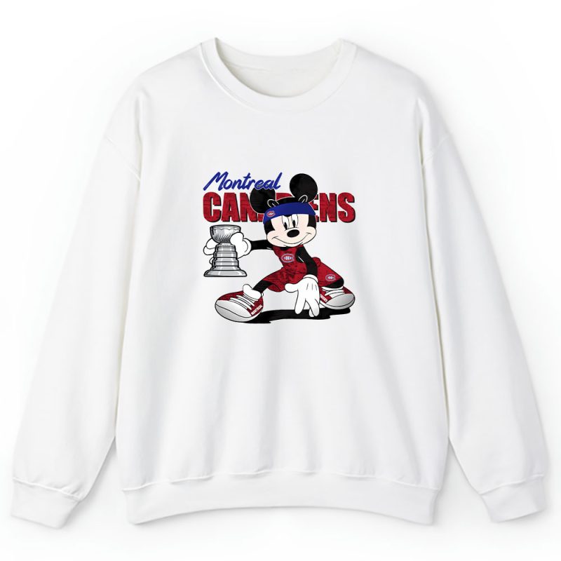 Mickey Mouse X Montreal Canadiens Team NHL Hockey Fan Unisex Sweatshirt TAS8641