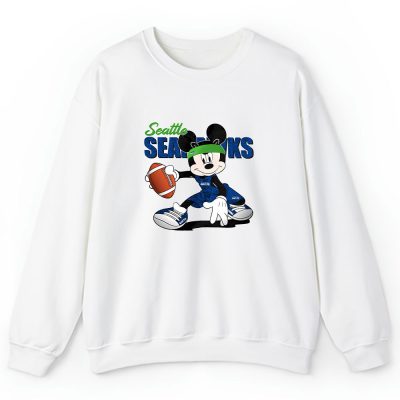 Mickey Mouse X Seattle Seahawks Team NFL American Football Unisex Sweatshirt TAS8636