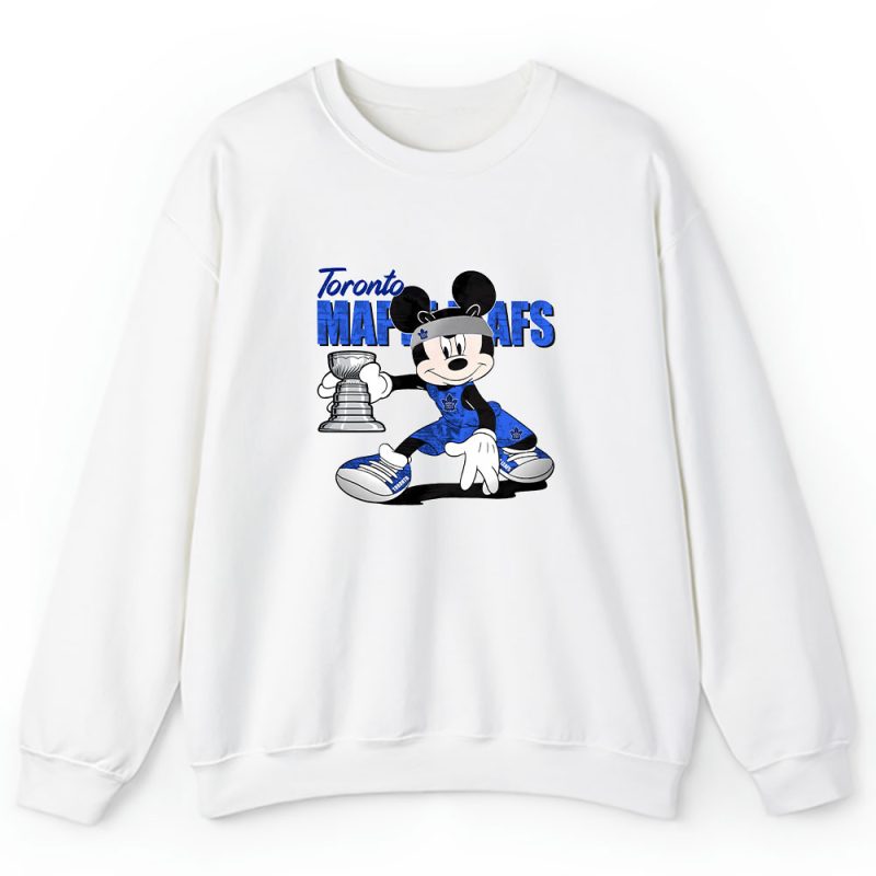 Mickey Mouse X Toronto Maple Leafs Team NHL Hockey Fan Unisex Sweatshirt TAS8645