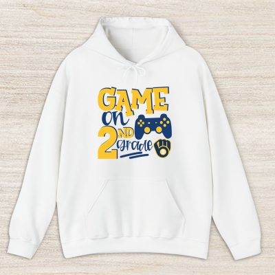 Milwaukee Brewers X Game On X Schools Back X Custom Number Grade Unisex Hoodie TAH10444