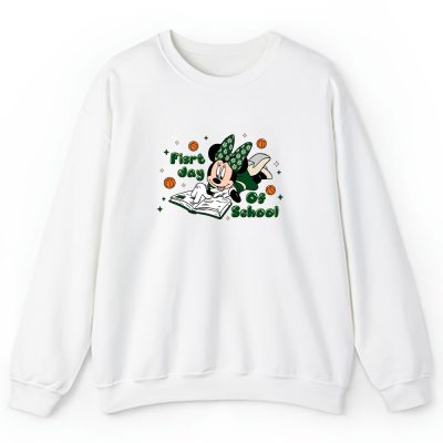 Milwaukee Bucks X Welcome Back To School Gift X Minnie Mouse Unisex Sweatshirt TAS9394