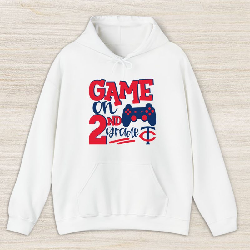 Minnesota Twins X Game On X Schools Back X Custom Number Grade Unisex Hoodie TAH10446