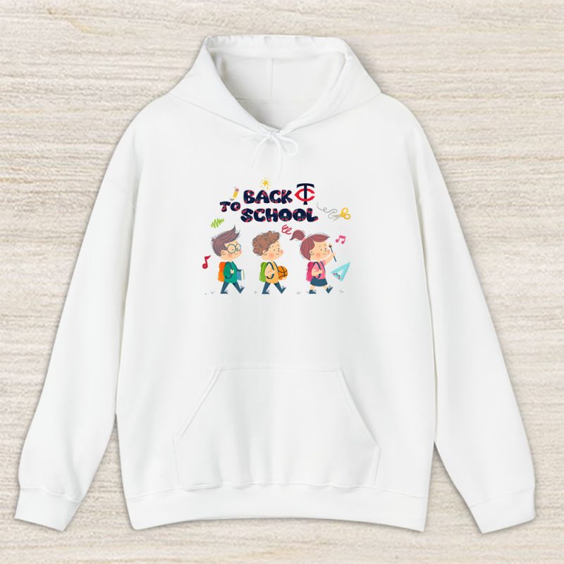 Minnesota Twins X Welcome Back To School X Custom Name Unisex Hoodie TAH11084