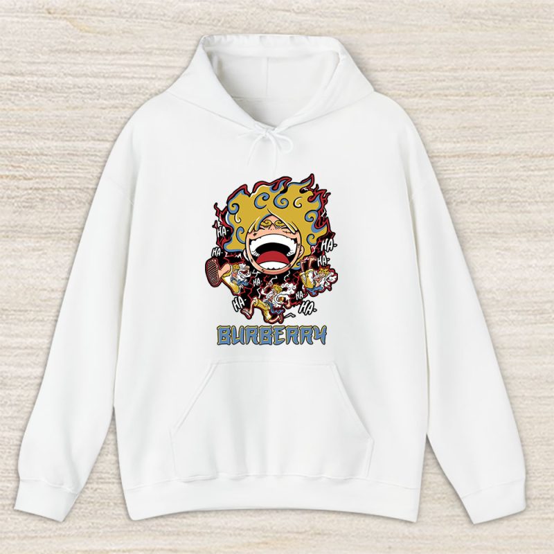 Monkey D Luffy One Piece Burberry Brand Unisex Hoodie TAH6559