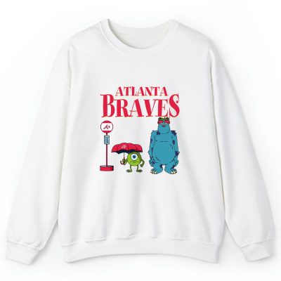 Monster X Atlanta Braves Team X MLB X Baseball Fans Unisex Sweatshirt TAS8987
