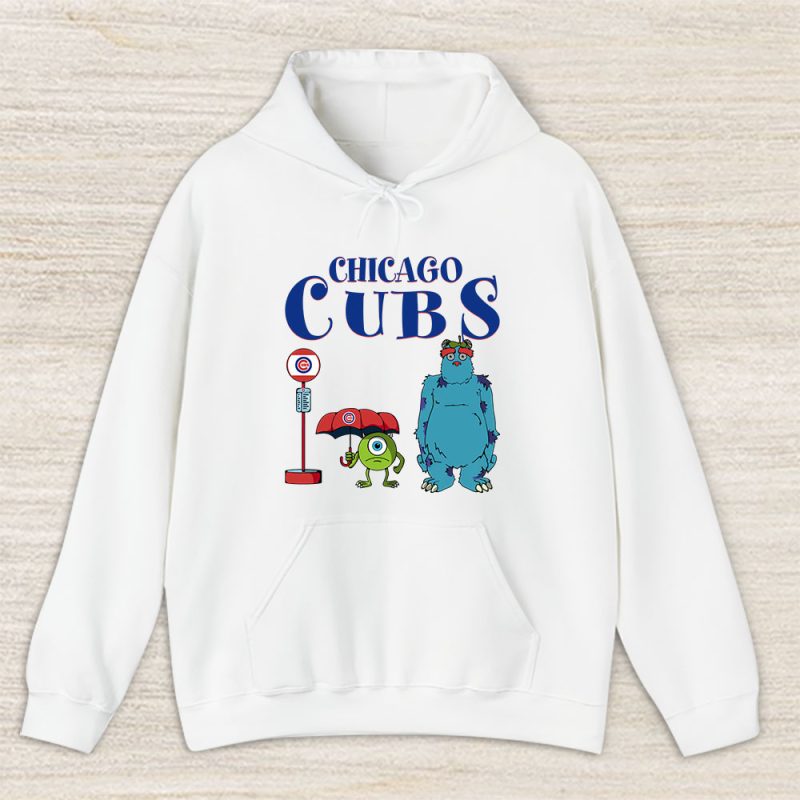 Monster X Chicago Cubs Team X MLB X Baseball Fans Unisex Hoodie TAH8989