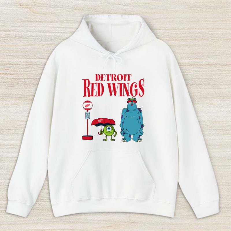 Monster X Detroit Red Wings Team X NHL X Hockey Fan Unisex Hoodie TAH9009