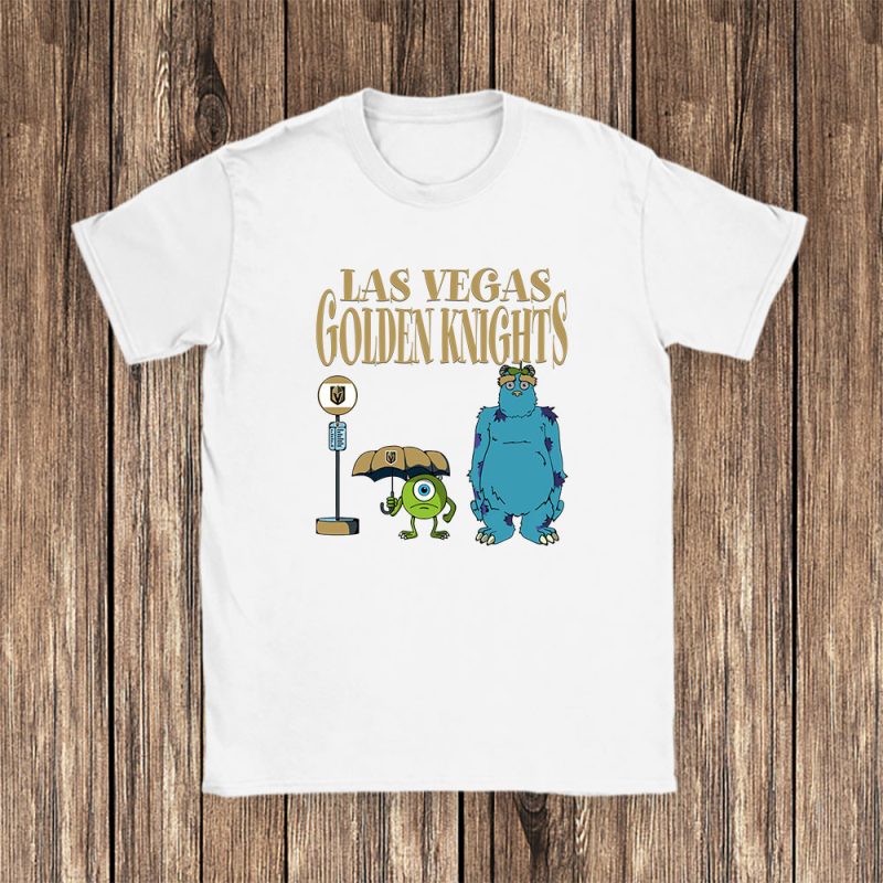 Monster X Las Vegas Golden Knights Team X NHL X Hockey Fan Unisex T-Shirt Cotton Tee TAT9010