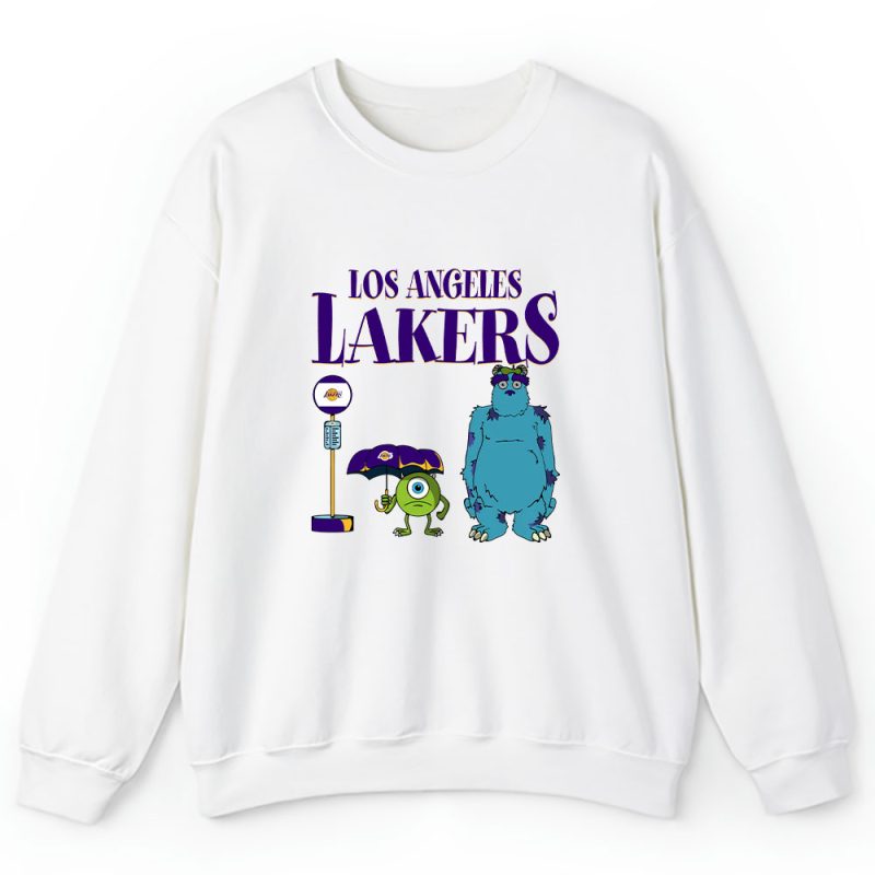 Monster X Los Angeles Lakers Team X NBA X Basketball Unisex Sweatshirt TAS9003
