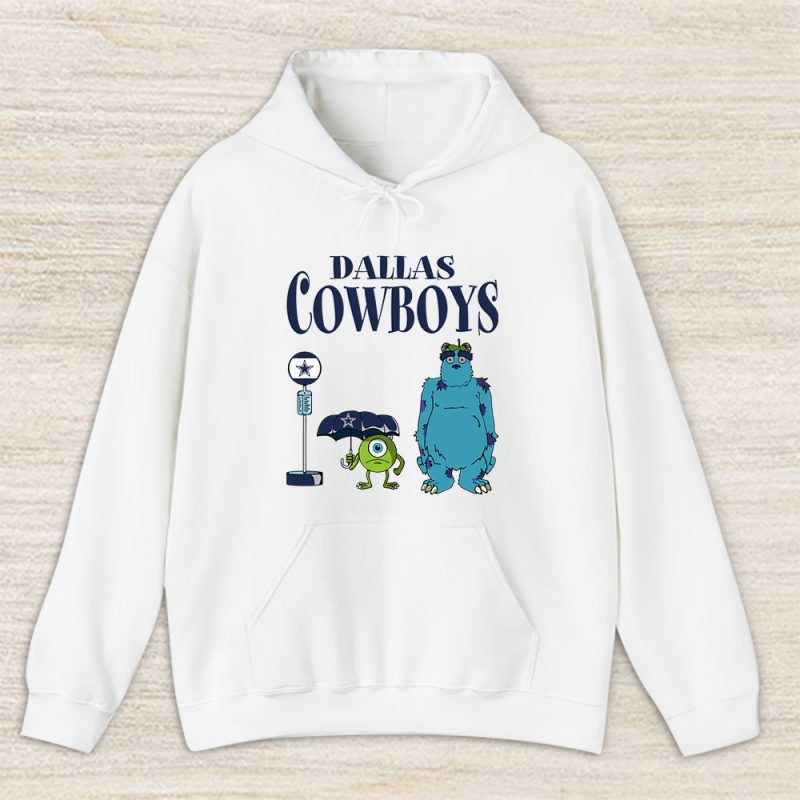 Monster X Mike X Sully X Dallas Cowboys Team X NFL X American Football Unisex Hoodie TAH9018