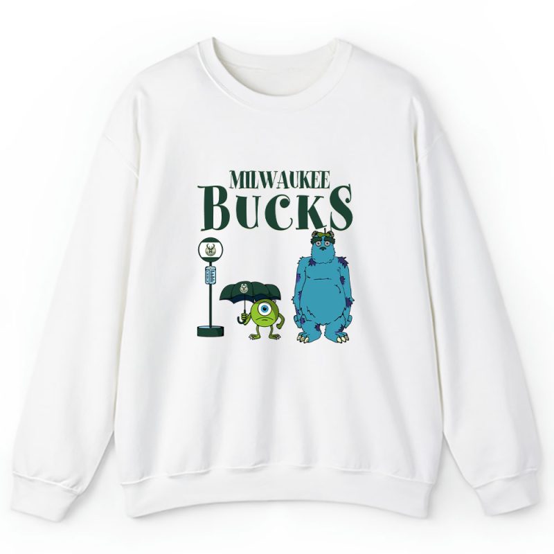 Monster X Milwaukee Bucks Team X NBA X Basketball Unisex Sweatshirt TAS9005