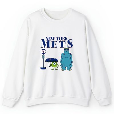 Monster X New York Mets Team X MLB X Baseball Fans Unisex Sweatshirt TAS8991
