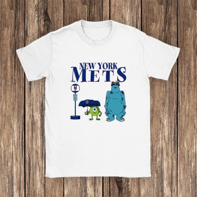 Monster X New York Mets Team X MLB X Baseball Fans Unisex T-Shirt Cotton Tee TAT8991