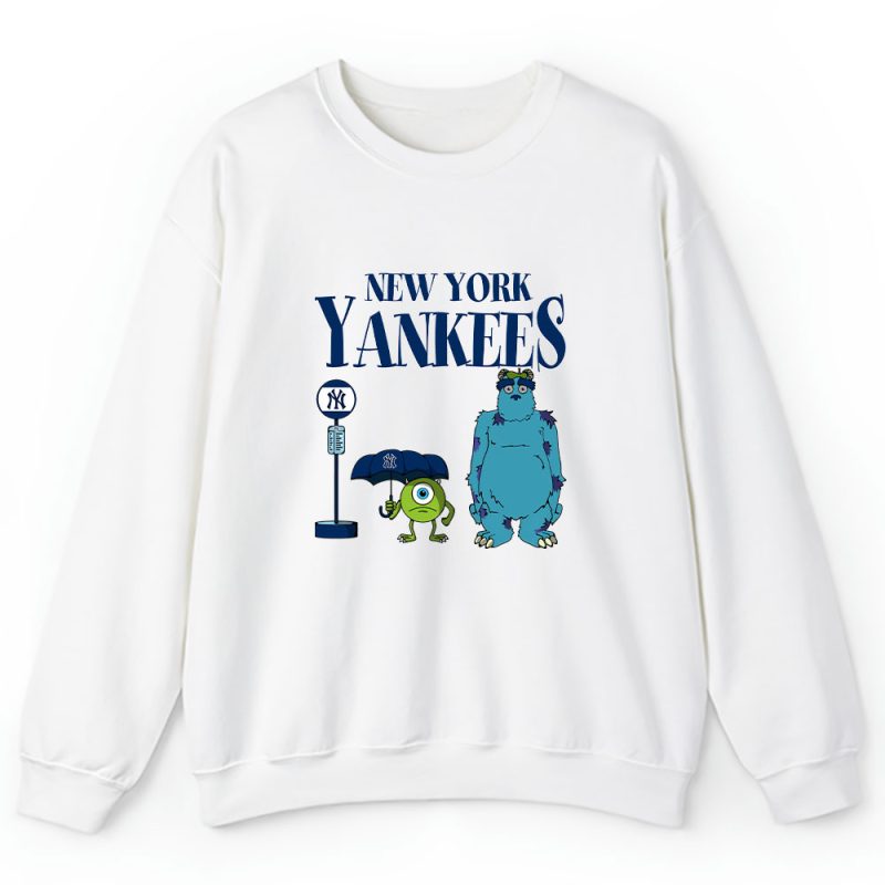 Monster X New York Yankees Team X MLB X Baseball Fans Unisex Sweatshirt TAS8992