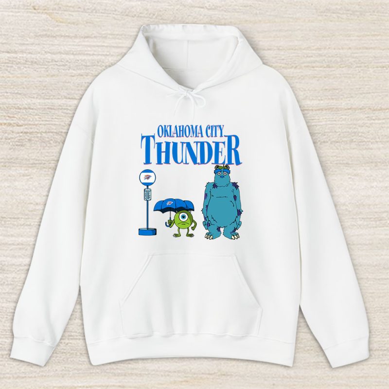 Monster X Oklahoma City Thunder Team X NBA X Basketball Unisex Hoodie TAH9006