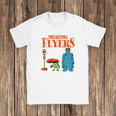 Monster X Philadelphia Flyers Team X NHL X Hockey Fan Unisex T-Shirt Cotton Tee TAT9013