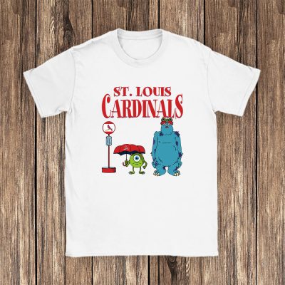 Monster X St. Louis Cardinals Team X MLB X Baseball Fans Unisex T-Shirt Cotton Tee TAT8995