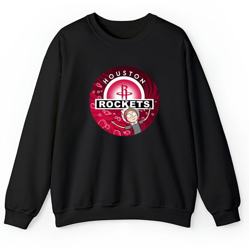 Morty X Houston Rockets Team X NBA X Basketball Unisex Sweatshirt TAS8663