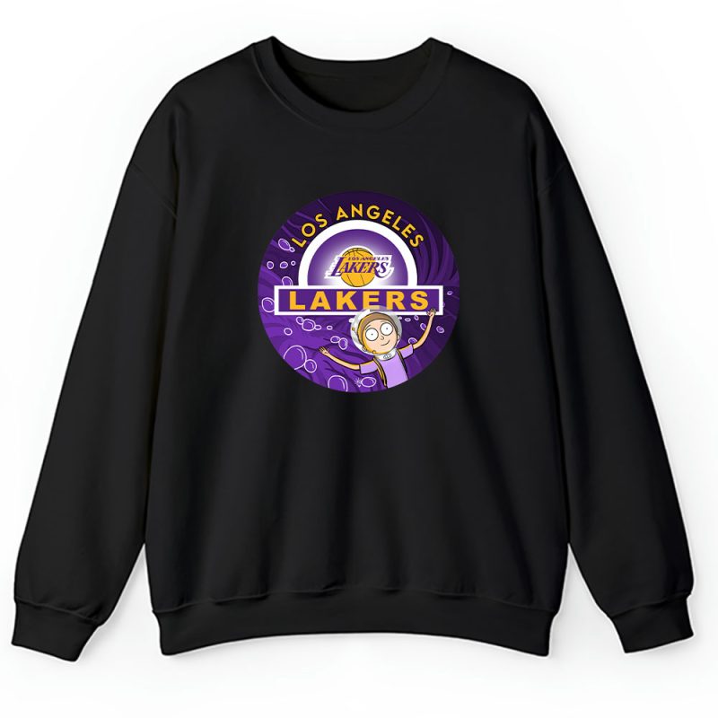 Morty X Los Angeles Lakers Team X NBA X Basketball Unisex Sweatshirt TAS8664