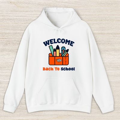 Nashville Predators X Welcome Back To School X Custom Name Unisex Hoodie TAH10723