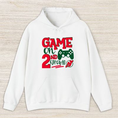 New Jersey Devils X Game On X Schools Back X Custom Number Unisex Hoodie TAH10720