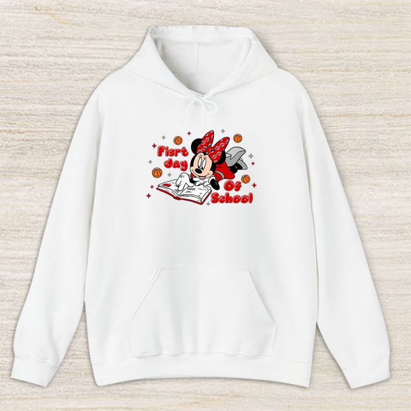 New Jersey Devils X Welcome Back To School Gift X Minnie Mouse Unisex Hoodie TAH11272