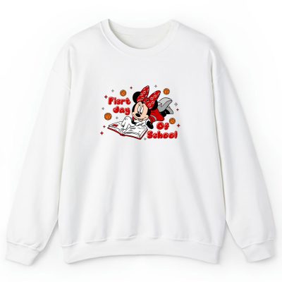 New Jersey Devils X Welcome Back To School Gift X Minnie Mouse Unisex Sweatshirt TAS11272