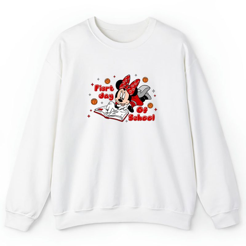 New Jersey Devils X Welcome Back To School Gift X Minnie Mouse Unisex Sweatshirt TAS11272