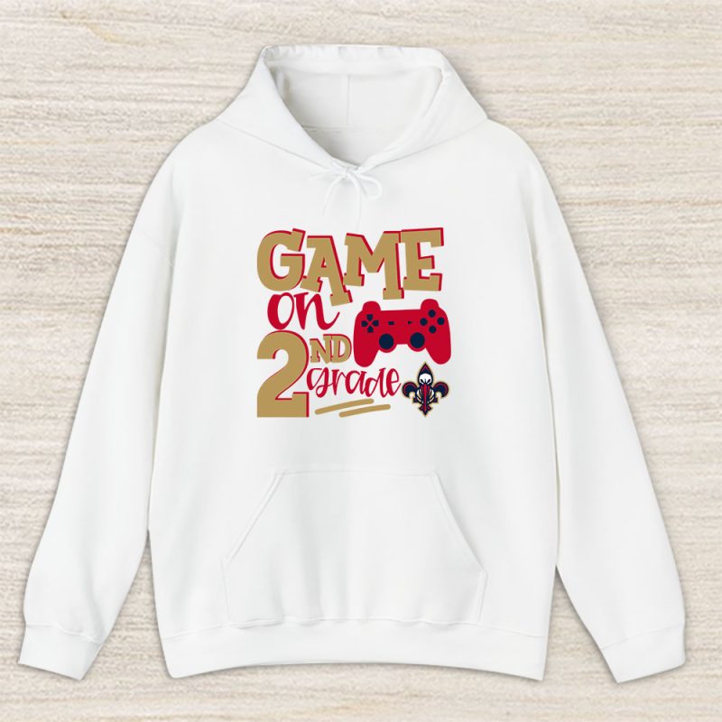 New Orleans Pelicans X Game On X Custom Number Grade Unisex Hoodie TAH10564