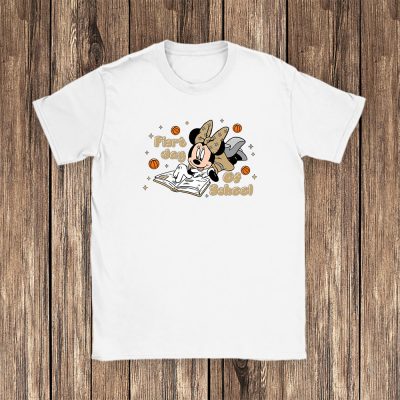 New Orleans Saints X Welcome Back To School Gift X Minnie Mouse Unisex T-Shirt Cotton Tee TAT11191